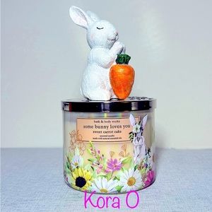 BBW Bunny Candle Toper